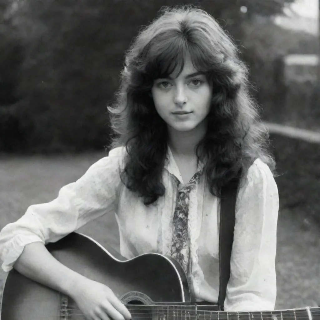 amazing jimmy page as a girl awesome portrait 2