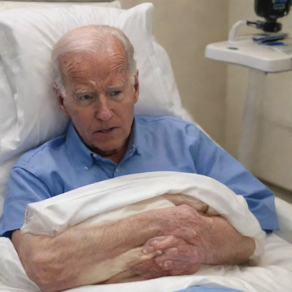 aiamazing joe biden in intensive care unit awesome portrait 2