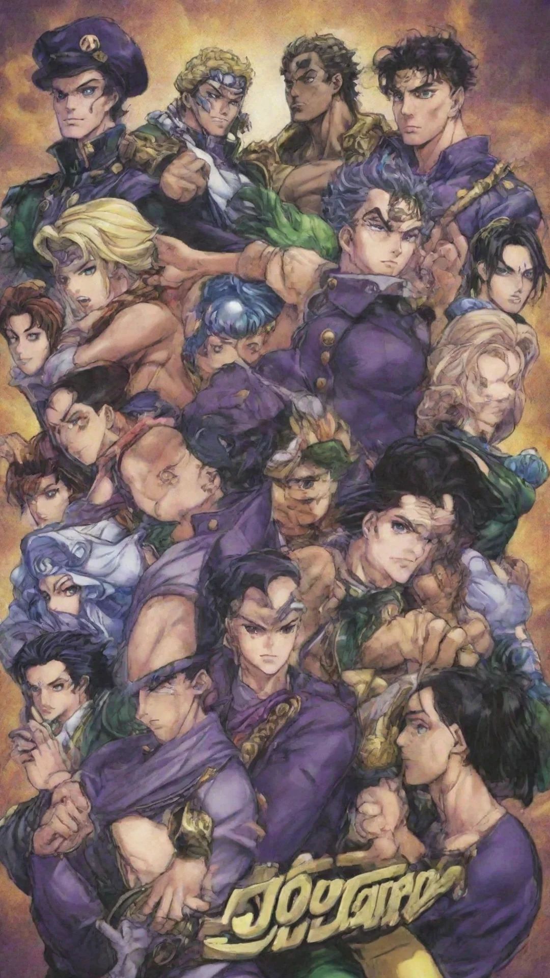 aiamazing jojo bizarre adventure awesome portrait 2 tall