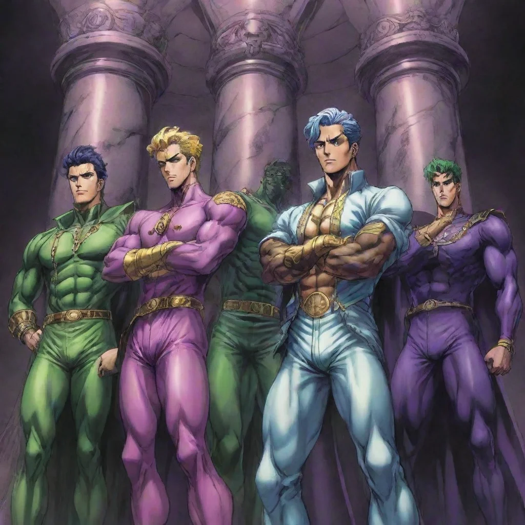 amazing jojo bizarre adventure pillar men awesome portrait 2