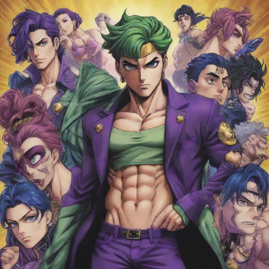 aiamazing jojo bizarre adventure style awesome portrait 2