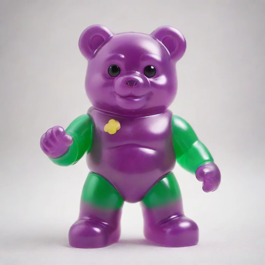 aiamazing jojo bizarre adventurer style gummy bear awesome portrait 2