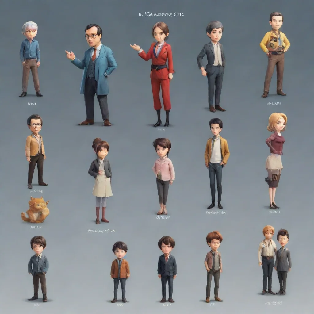 amazing k7 characters awesome portrait 2