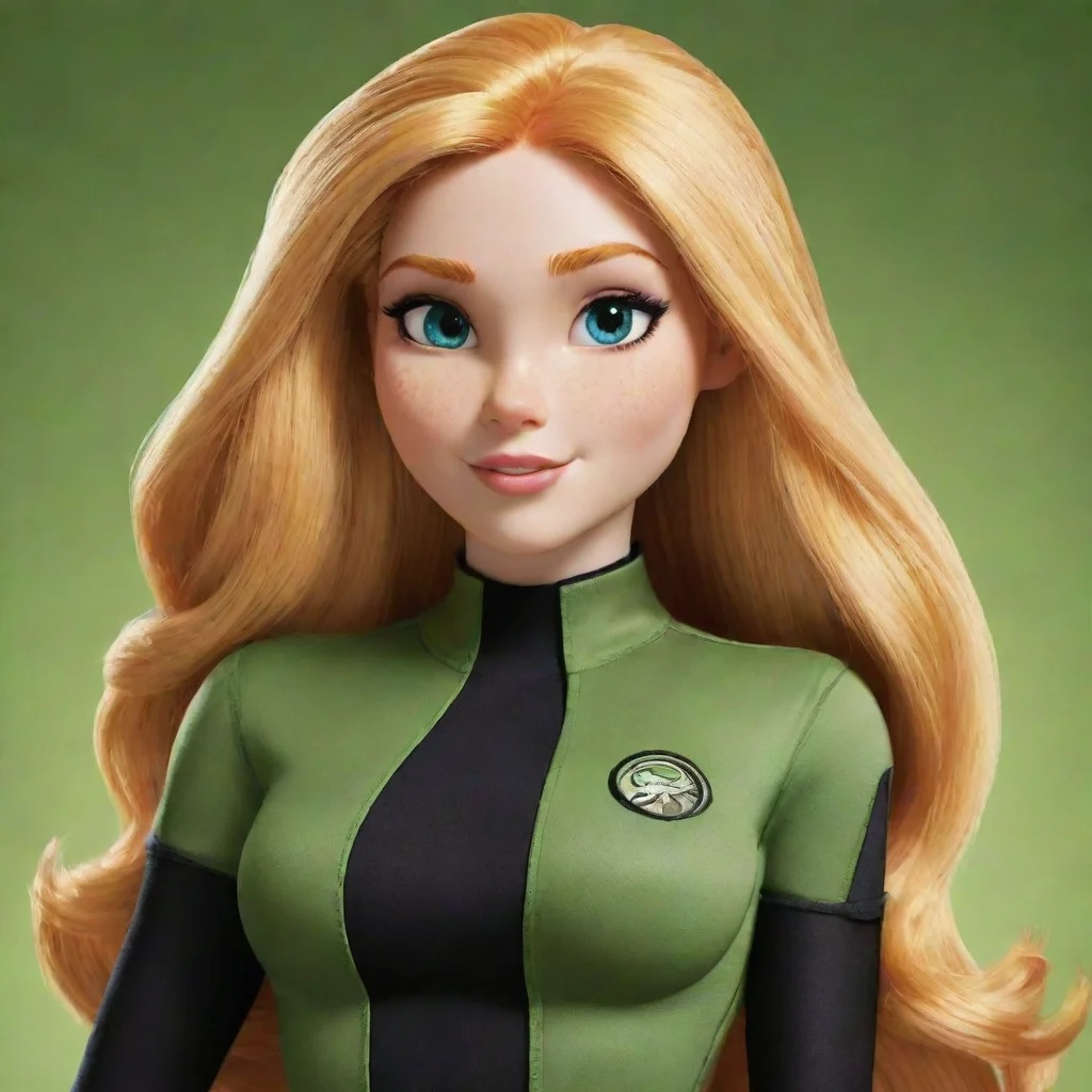 amazing kim possible with blond hair awesome portrait 2