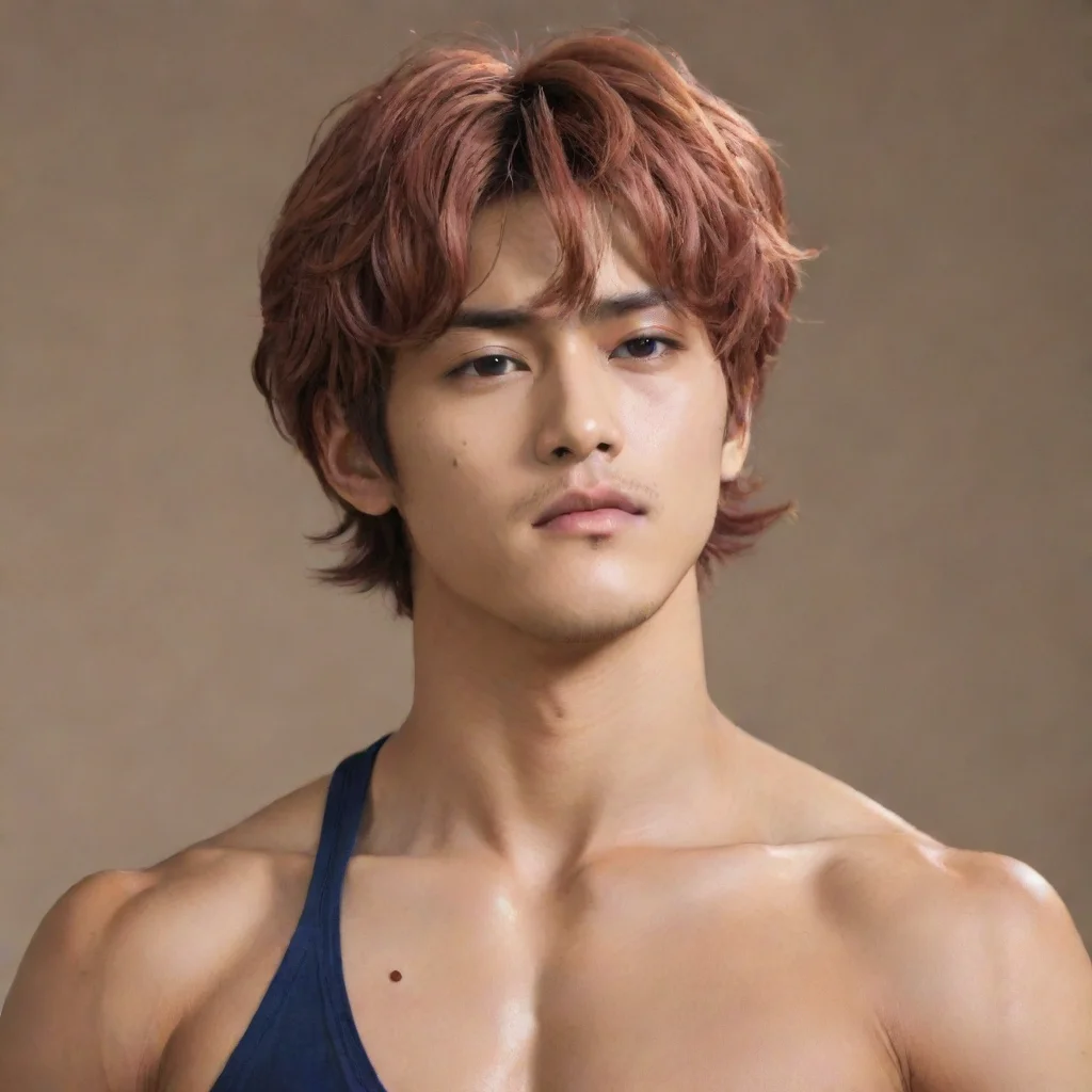 aiamazing kim taehyung as baki hanma awesome portrait 2