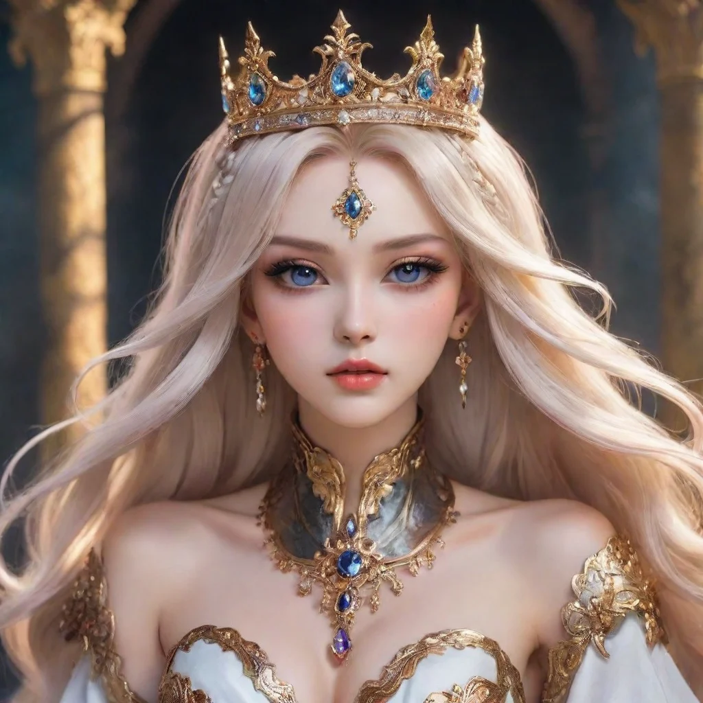 aiamazing king handsome fantasy evil feminine anime beauty grace awesome portrait 2