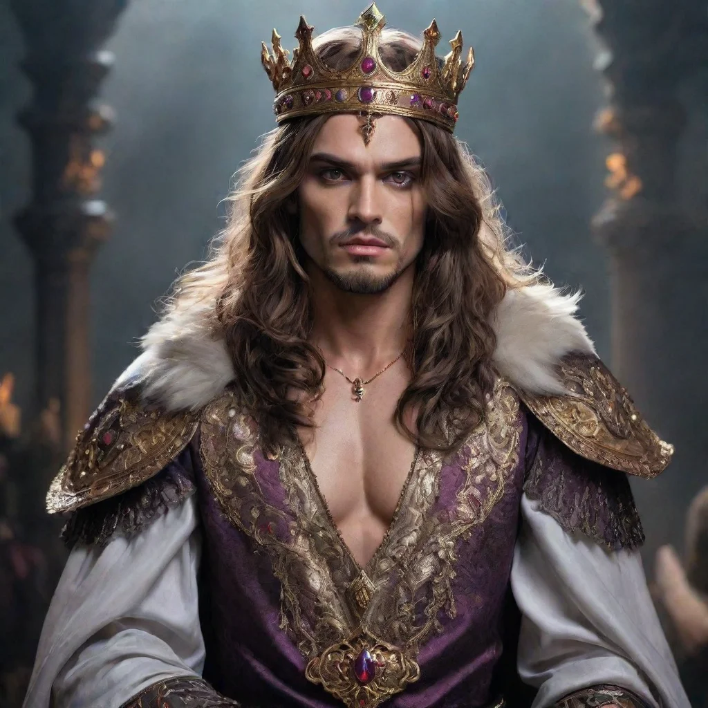 aiamazing king handsome fantasy evil feminine awesome portrait 2