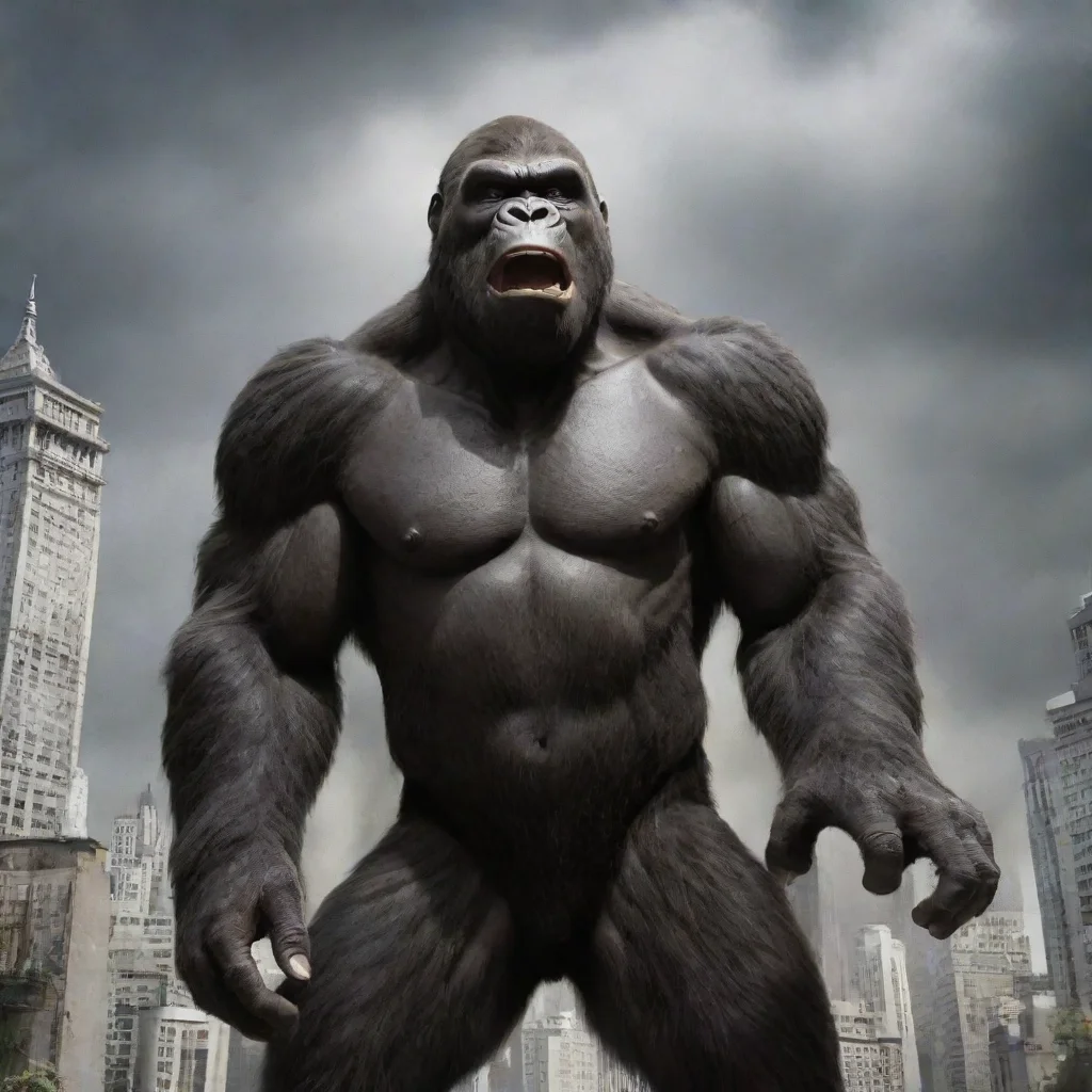 amazing king kong awesome portrait 2