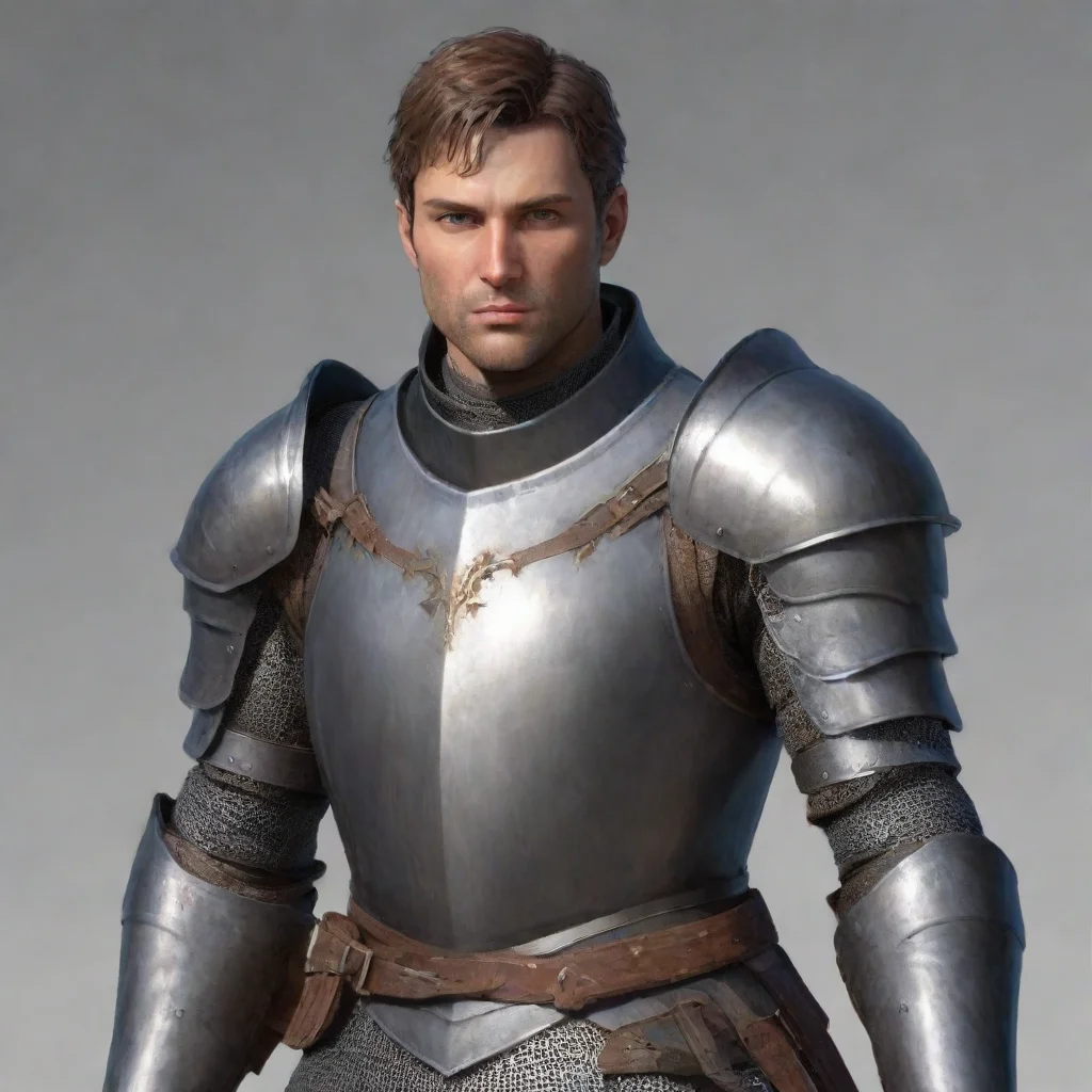 aiamazing knight male detailed awesome portrait 2