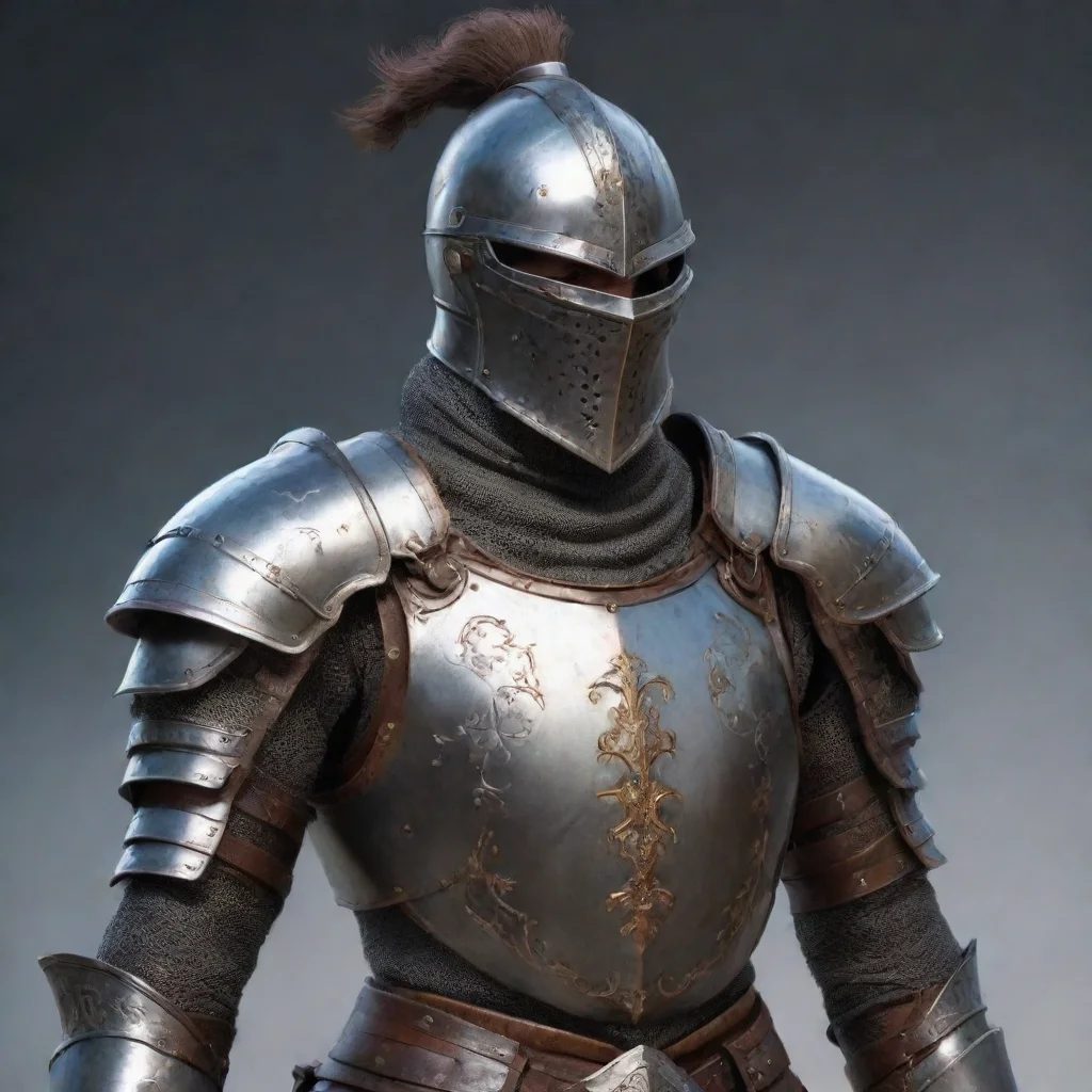aiamazing knight male detailed in awesome looking armor awesome portrait 2