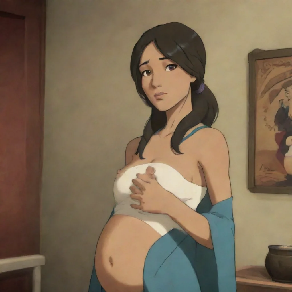 aiamazing korra pregnant  awesome portrait 2