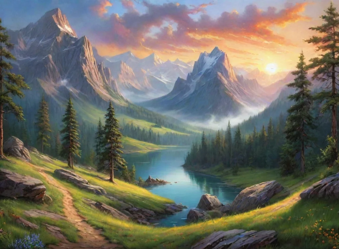amazing lanscape art landscape43