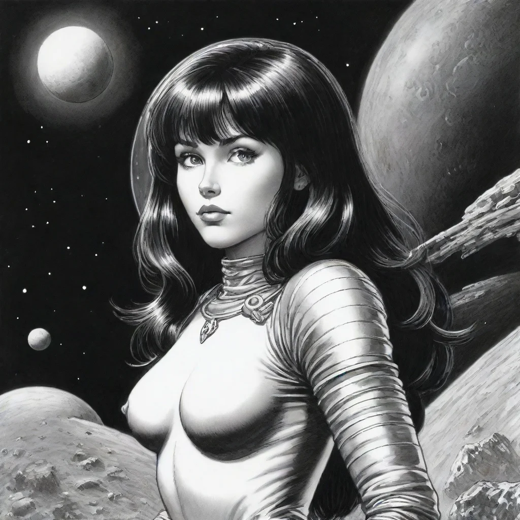 aiamazing larry elmore spacegirl ink awesome portrait 2