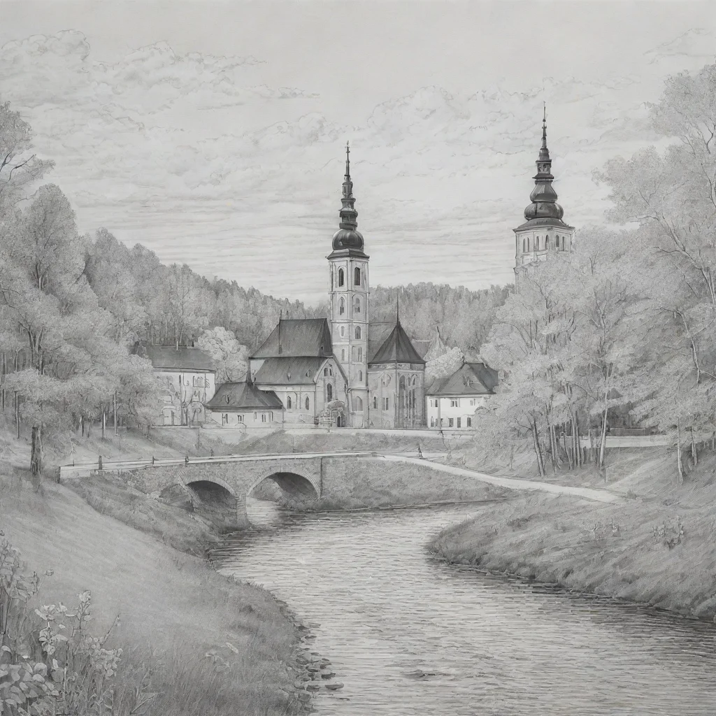 aiamazing latvia fine line black and white drawing awesome portrait 2