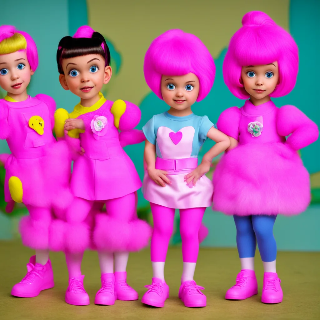 amazing lazytown chicks  awesome portrait 2