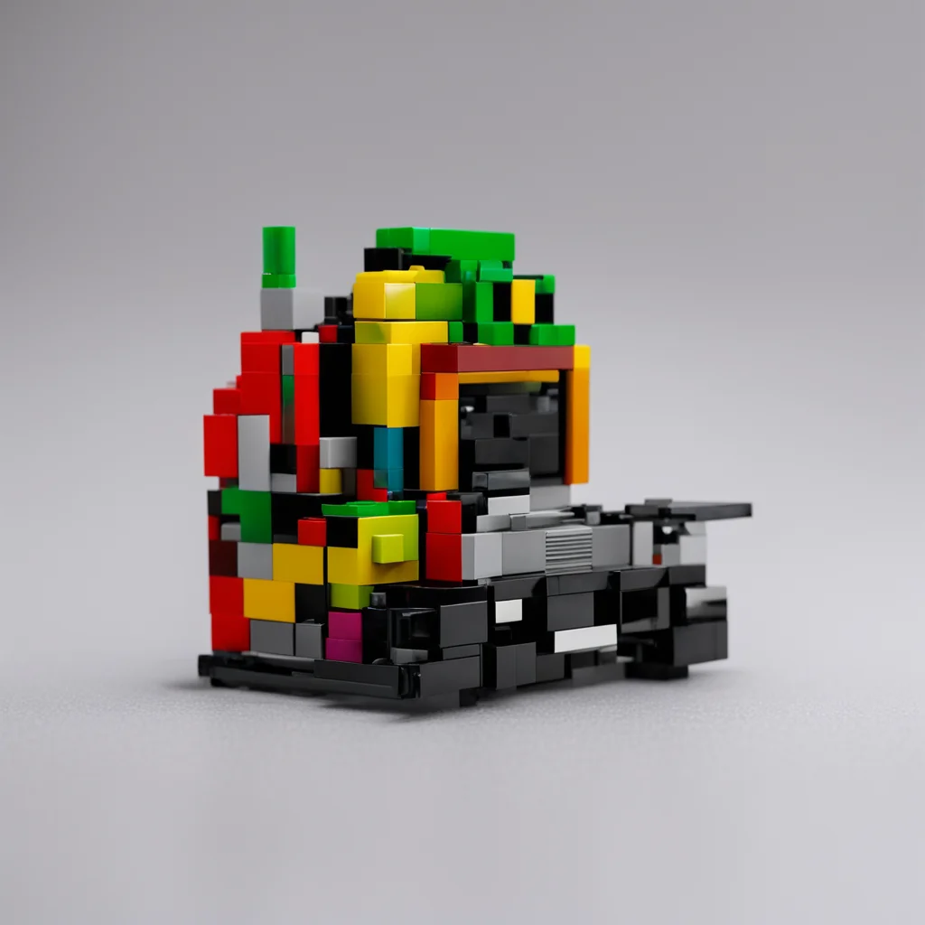 amazing lego awesome portrait 2