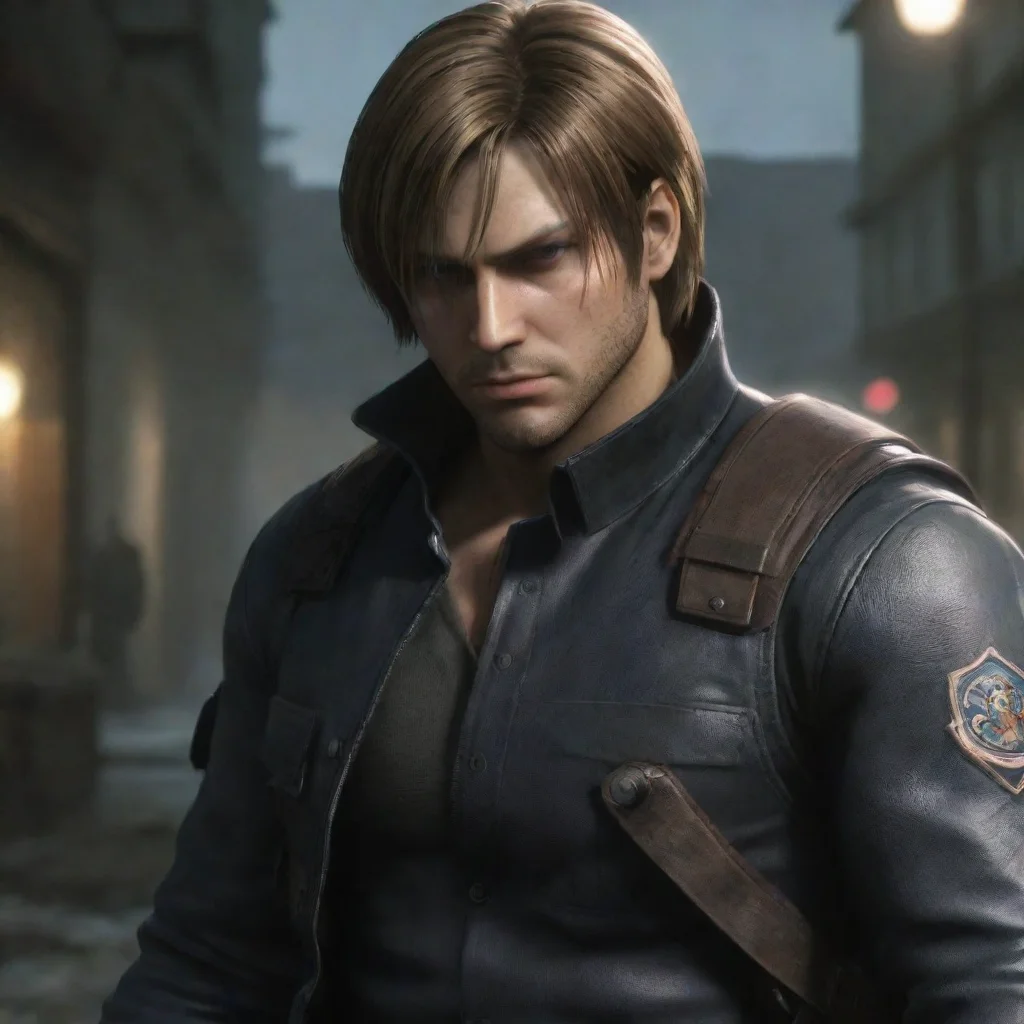 amazing leon kennedy awesome portrait 2