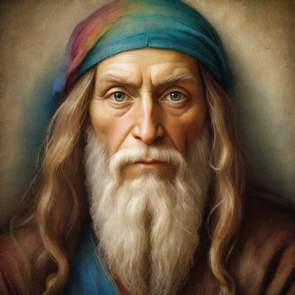 amazing leonardo da vinci epic colorful character awesome hd detailed asthetic quality awesome portrait 2