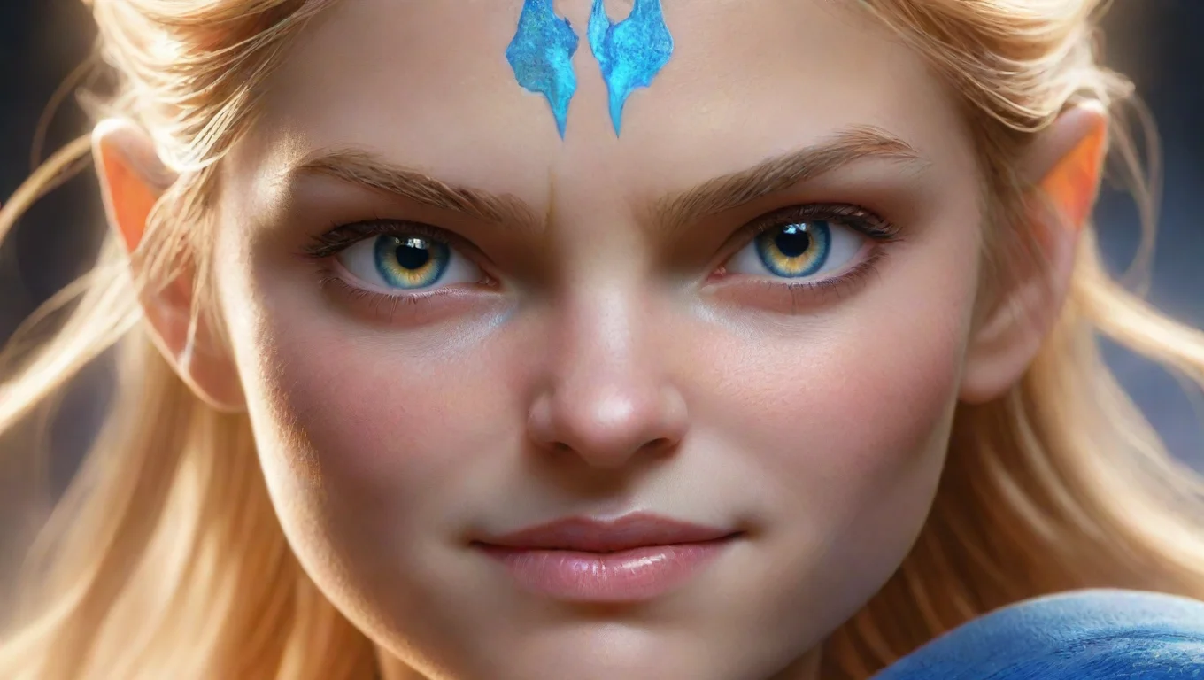 aiamazing life force champion heroic character energetic wonderful fantasy character humble kind close up face eyes clear wow awesome portrait 2 widescreen