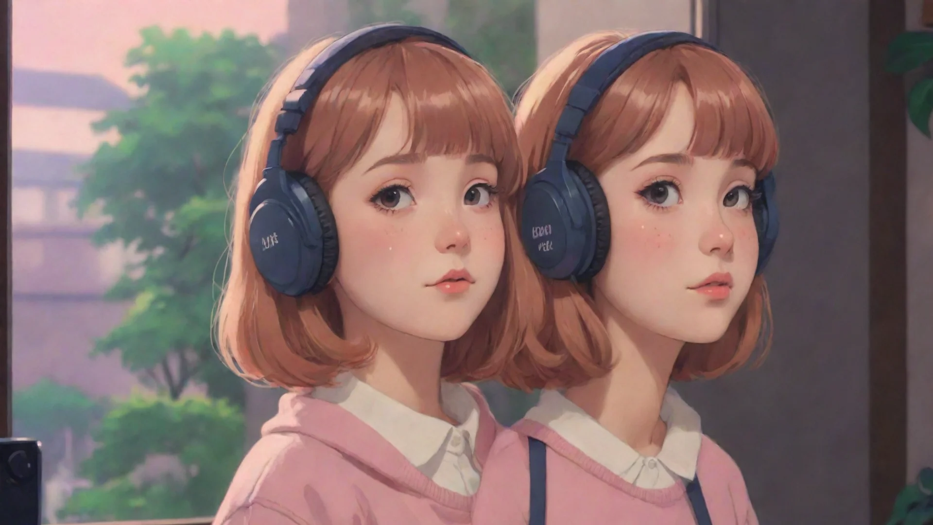 amazing lofi girl  awesome portrait 2 wide