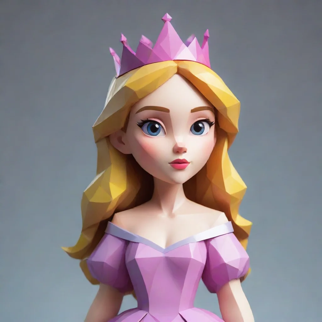aiamazing low poly princess hd awesome portrait 2