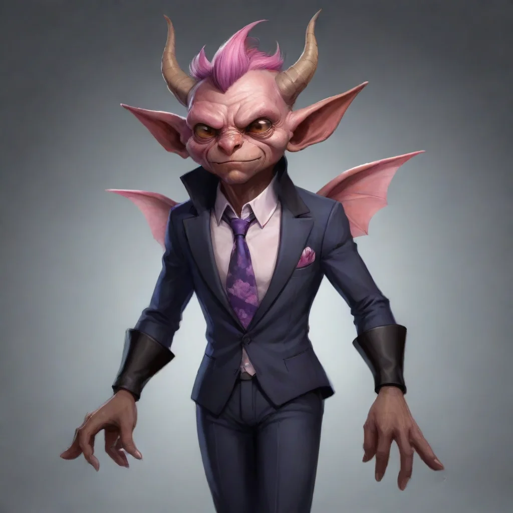 aiamazing make me a feminine male helluva boss imp oc awesome portrait 2