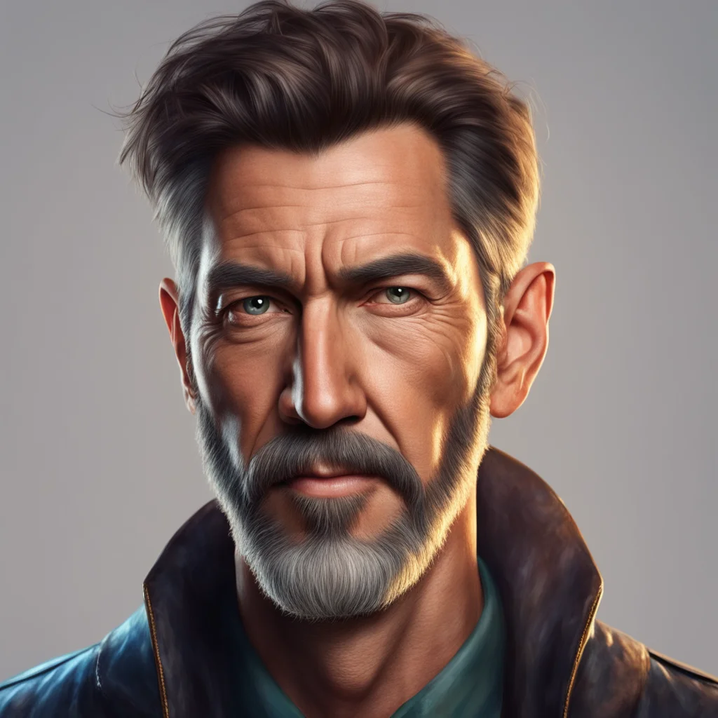 aiamazing man character portrait kind hearted  amazing awesome portrait 2