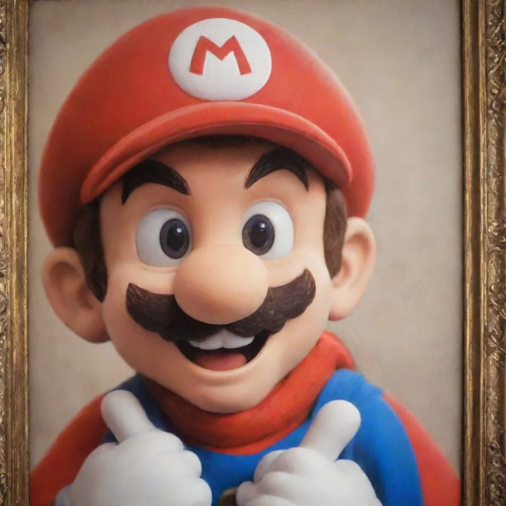 aiamazing mario in tge awesome portrait 2