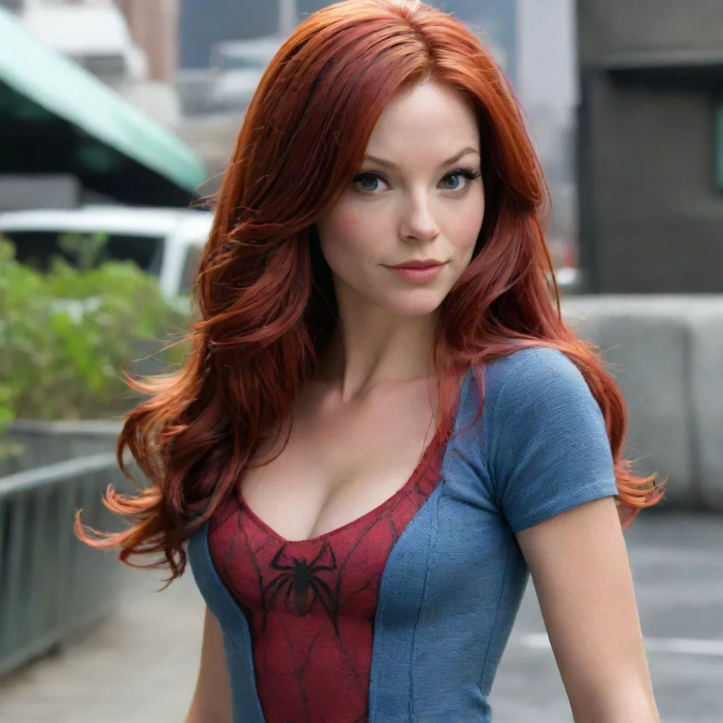 amazing mary jane watson  awesome portrait 2