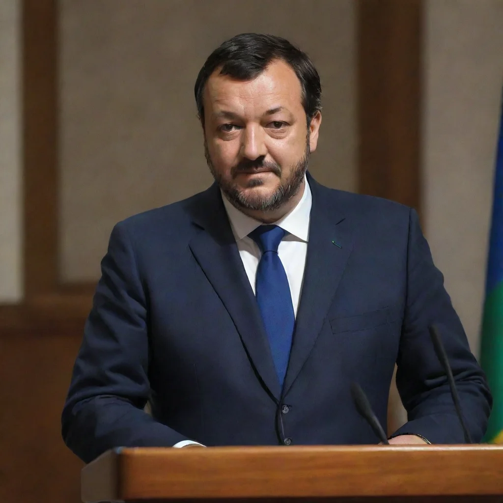 amazing matteo salvini awesome portrait 2