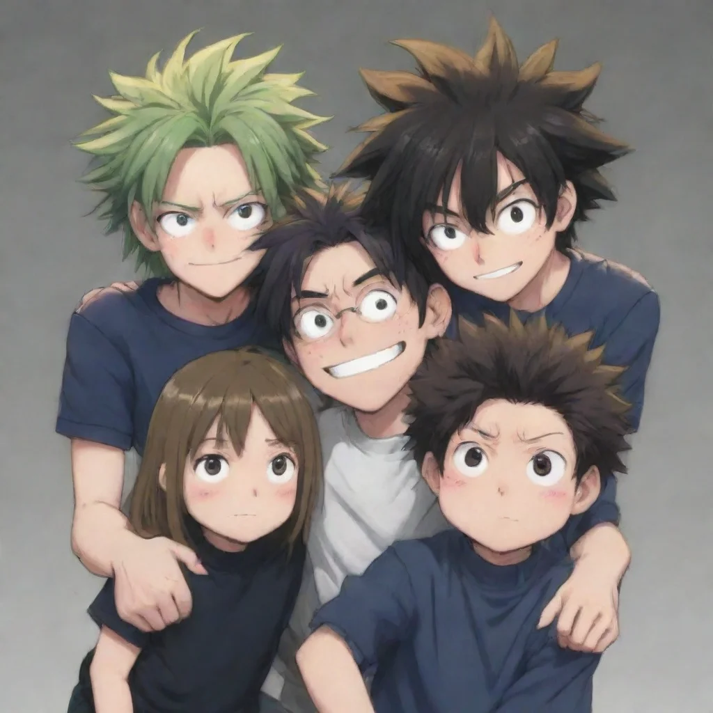 amazing mha siblings awesome portrait 2