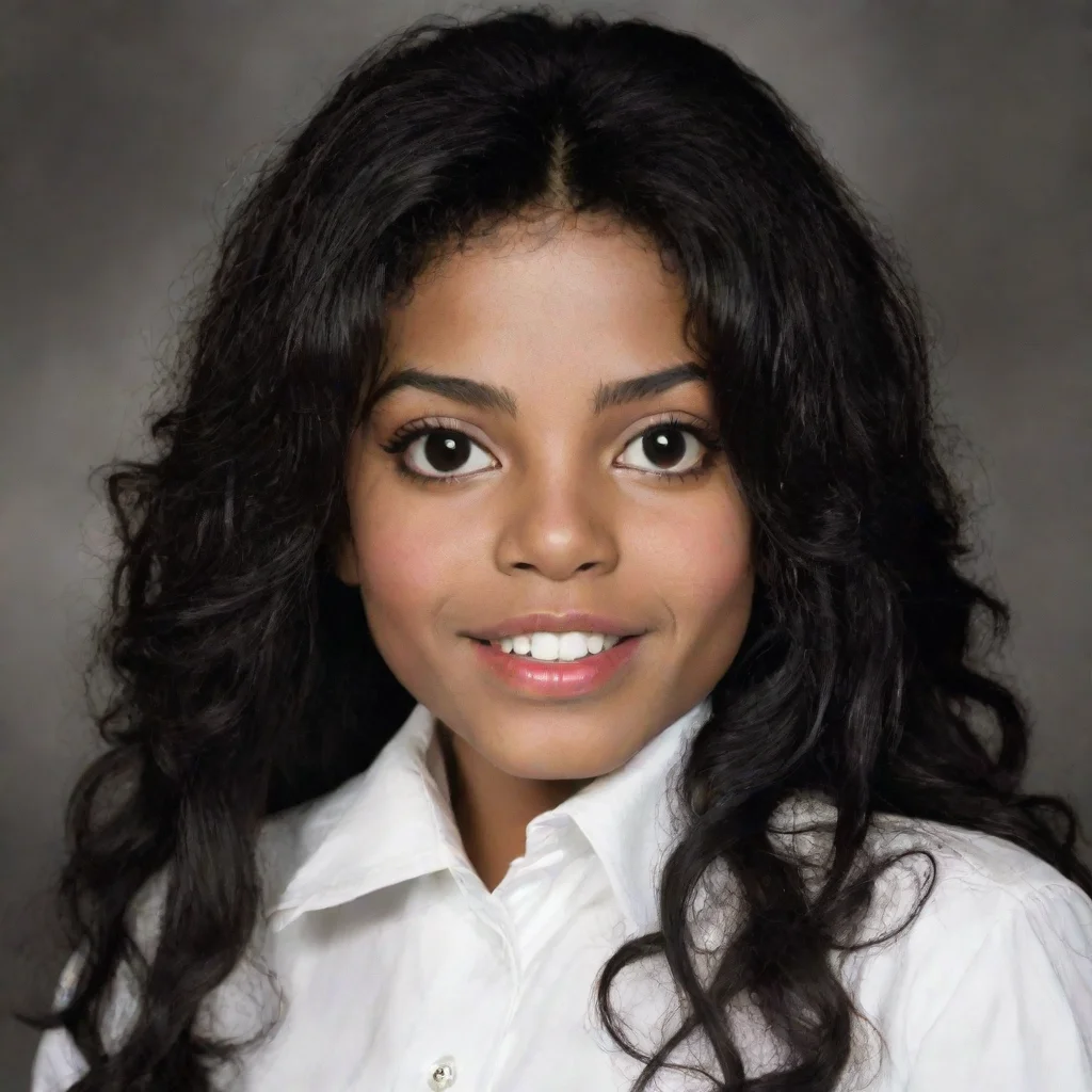 aiamazing michael jackson as a girl awesome portrait 2