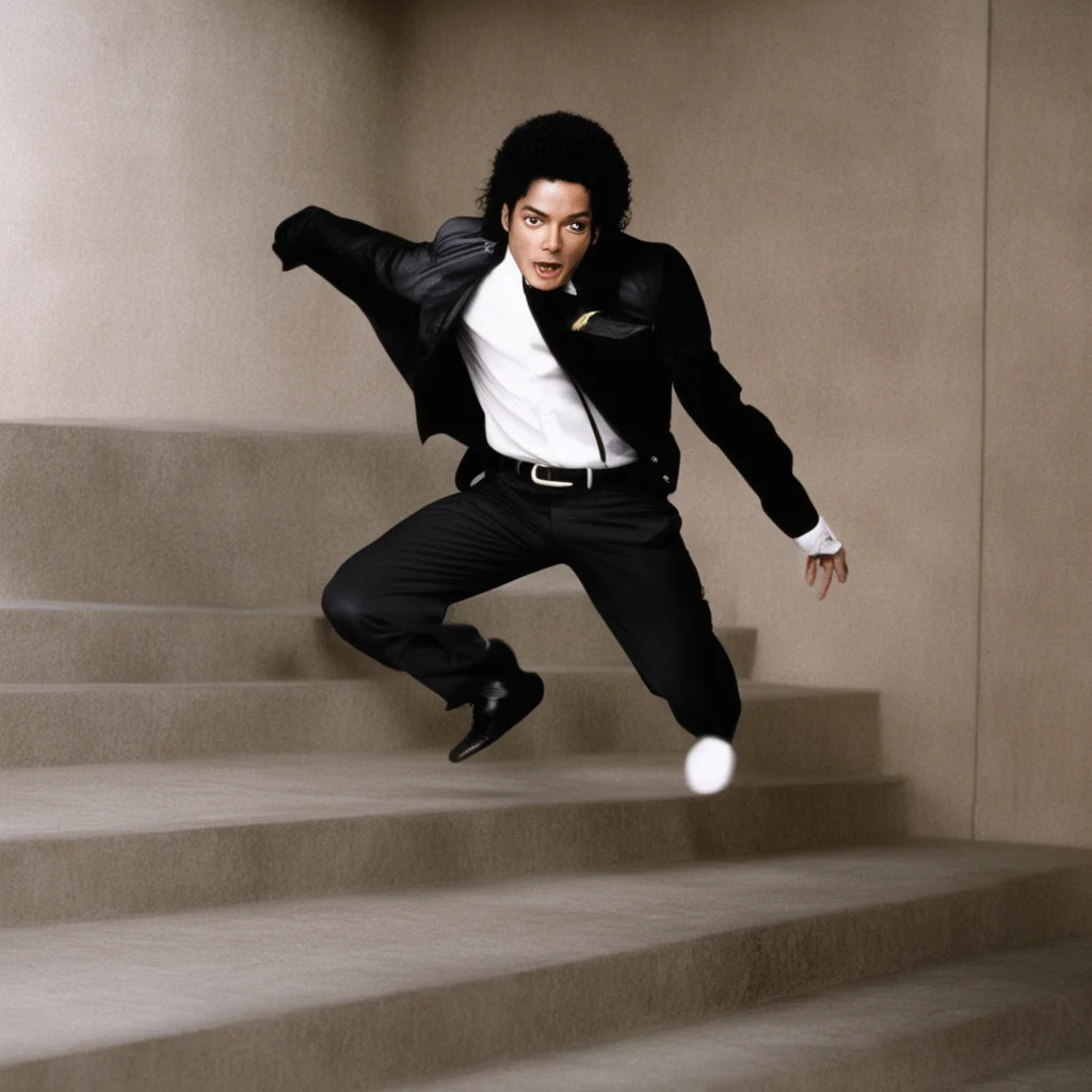 aiamazing michael jackson falling down the stairs awesome portrait 2