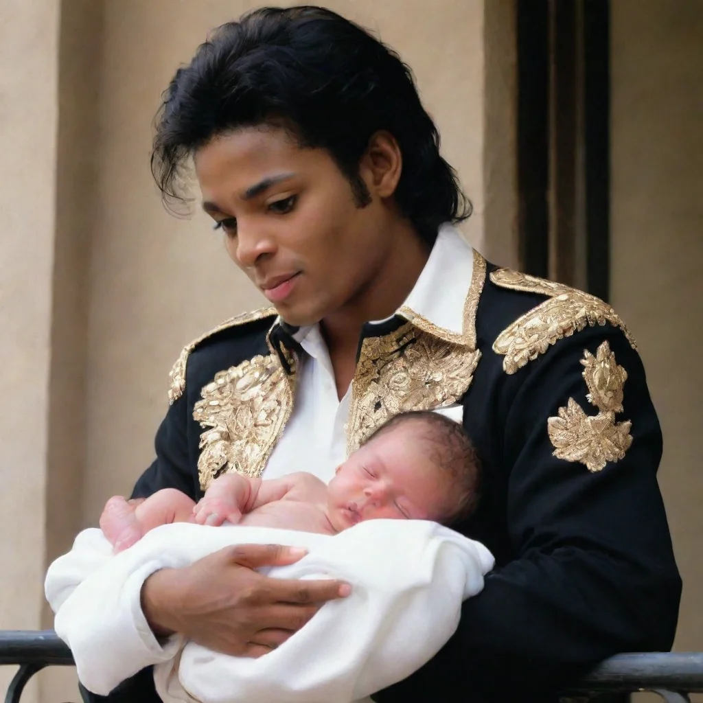 aiamazing micheal jackson dropping a newborn baby off a balcony awesome portrait 2