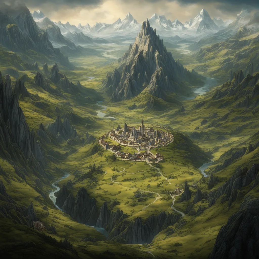 amazing middle earth awesome portrait 2