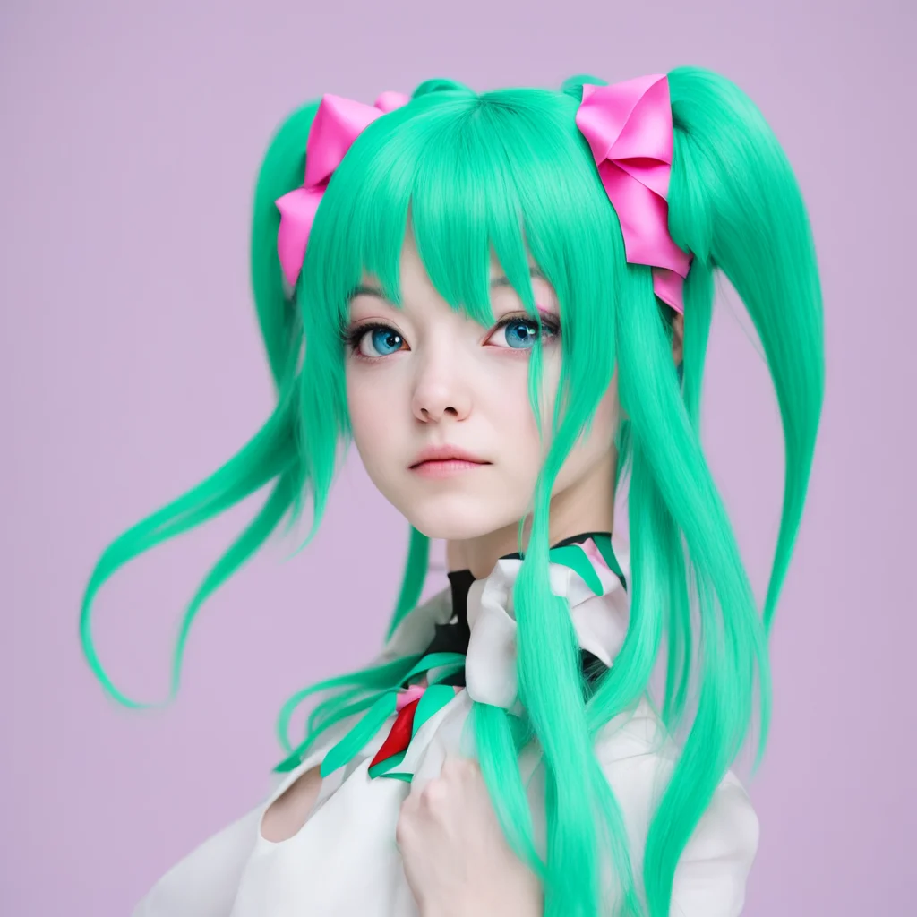 amazing miku  awesome portrait 2