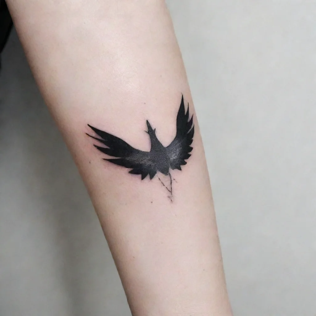 aiamazing minimalistic black and white tattoo awesome portrait 2