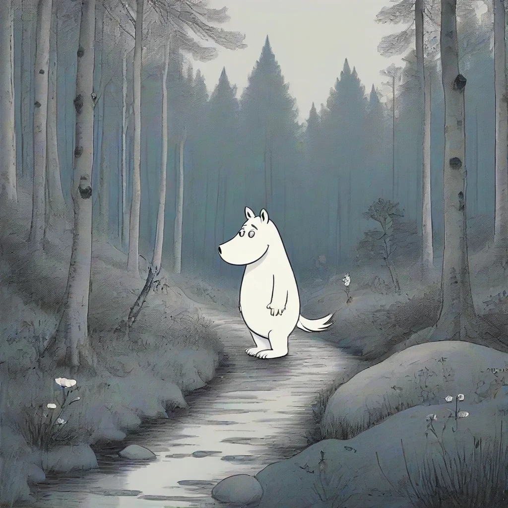 amazing moomin awesome portrait 2