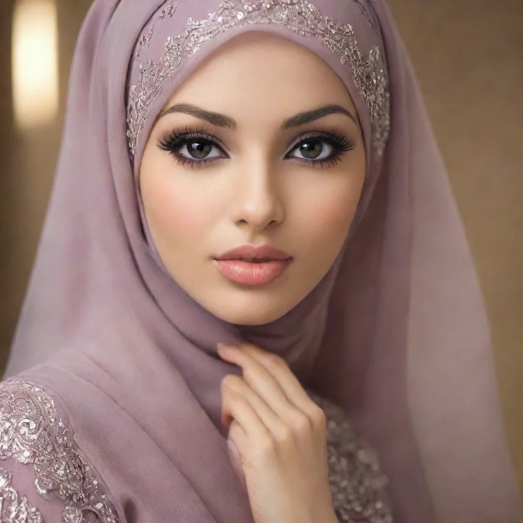 aiamazing muslim seductive women awesome portrait 2