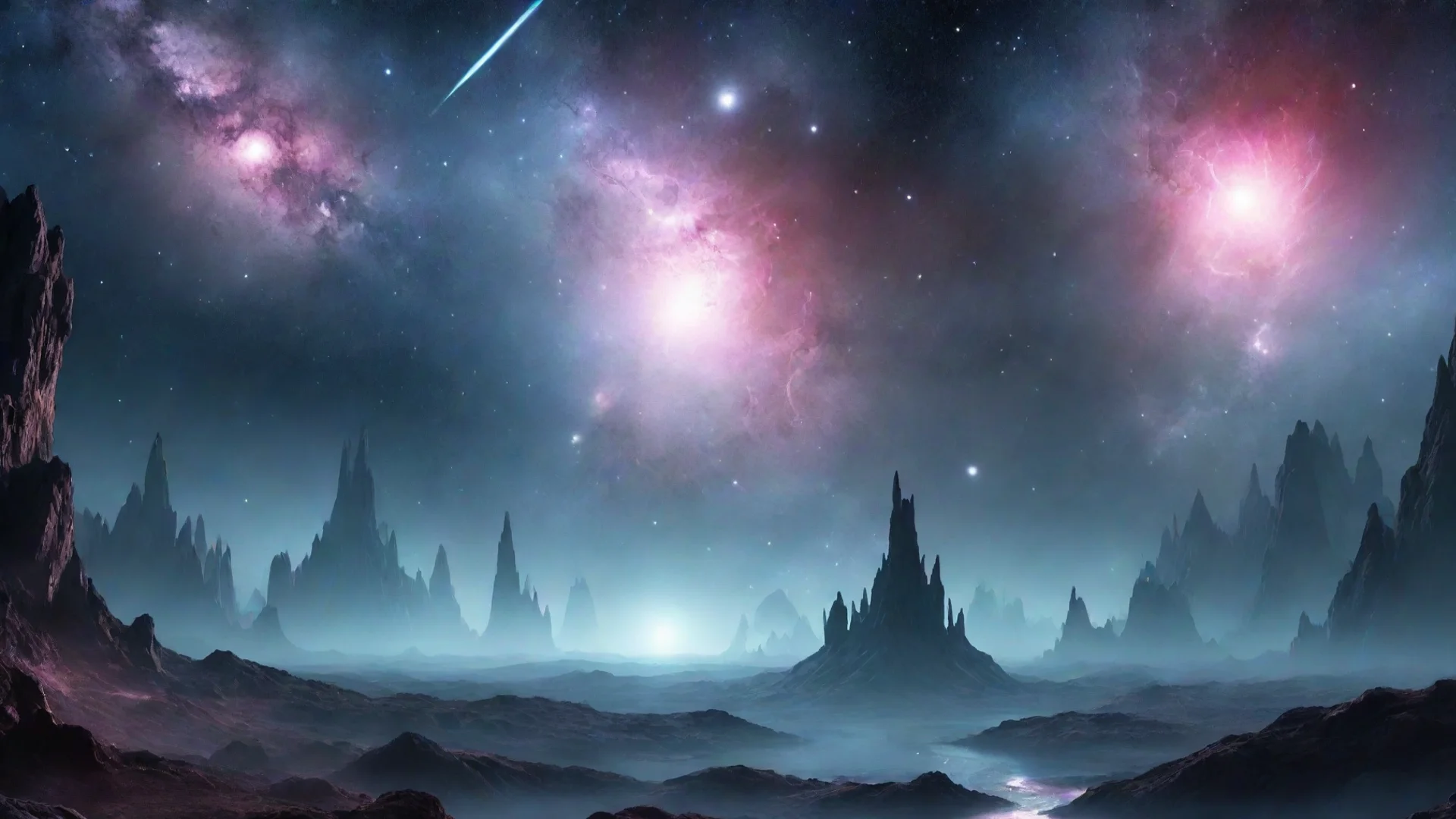 aiamazing mystical space scene awesome portrait 2 hdwidescreen