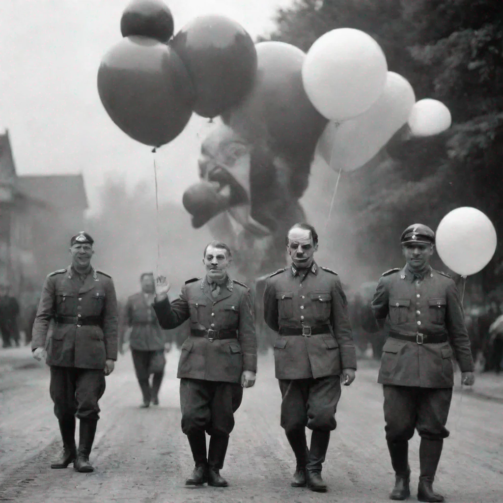 aiamazing nazi clown awesome portrait 2