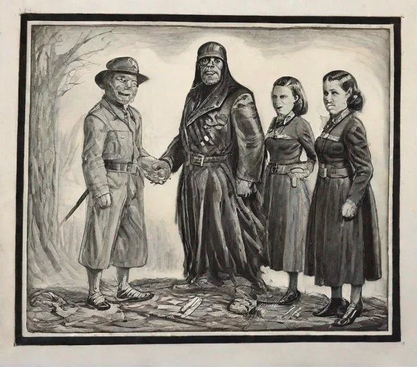 amazing nazi monster awesome portrait 2