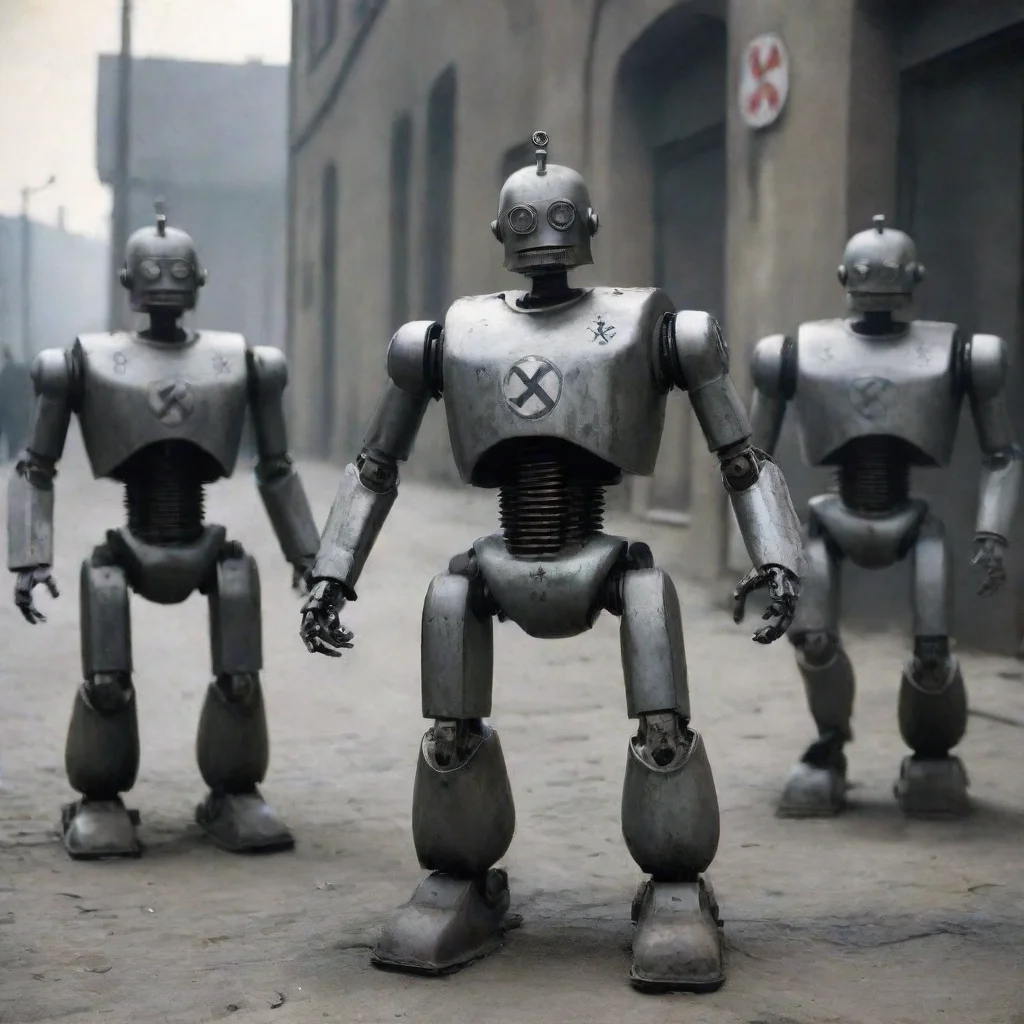 amazing nazi robots awesome portrait 2