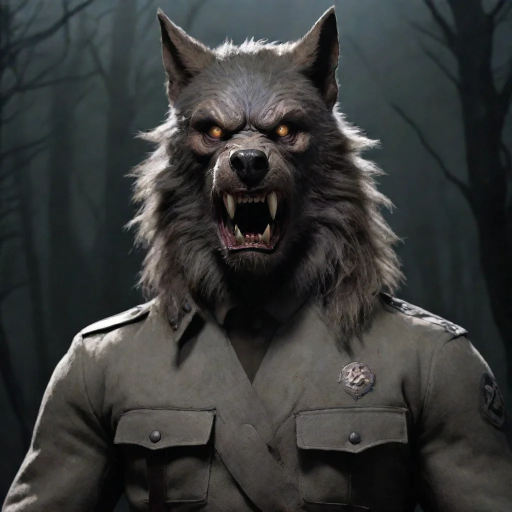 aiamazing nazi werewolf graphic awesome portrait 2