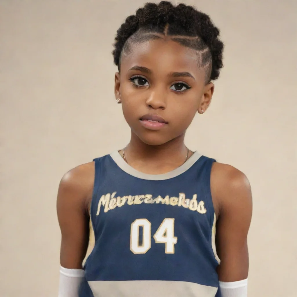 aiamazing nba young boy as a girl awesome portrait 2