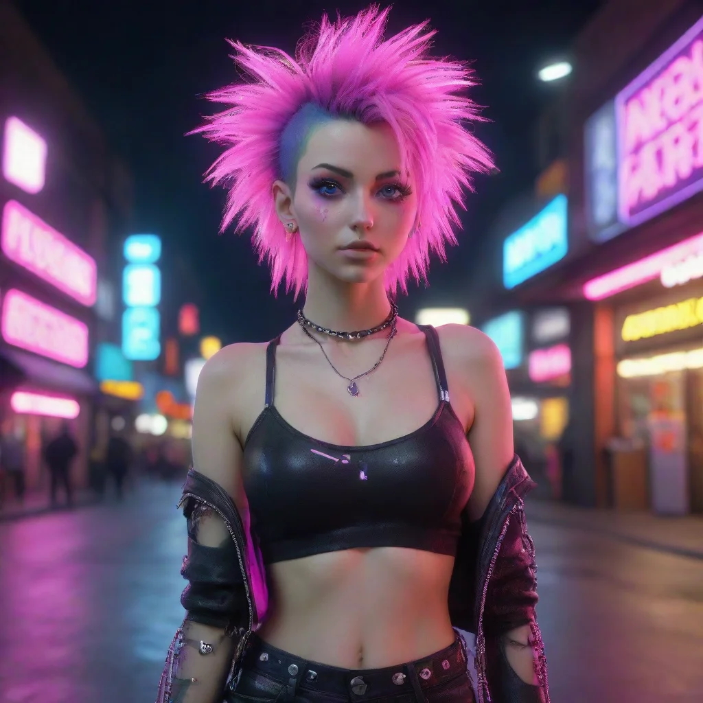 aiamazing neon punk hdri awesome portrait 2