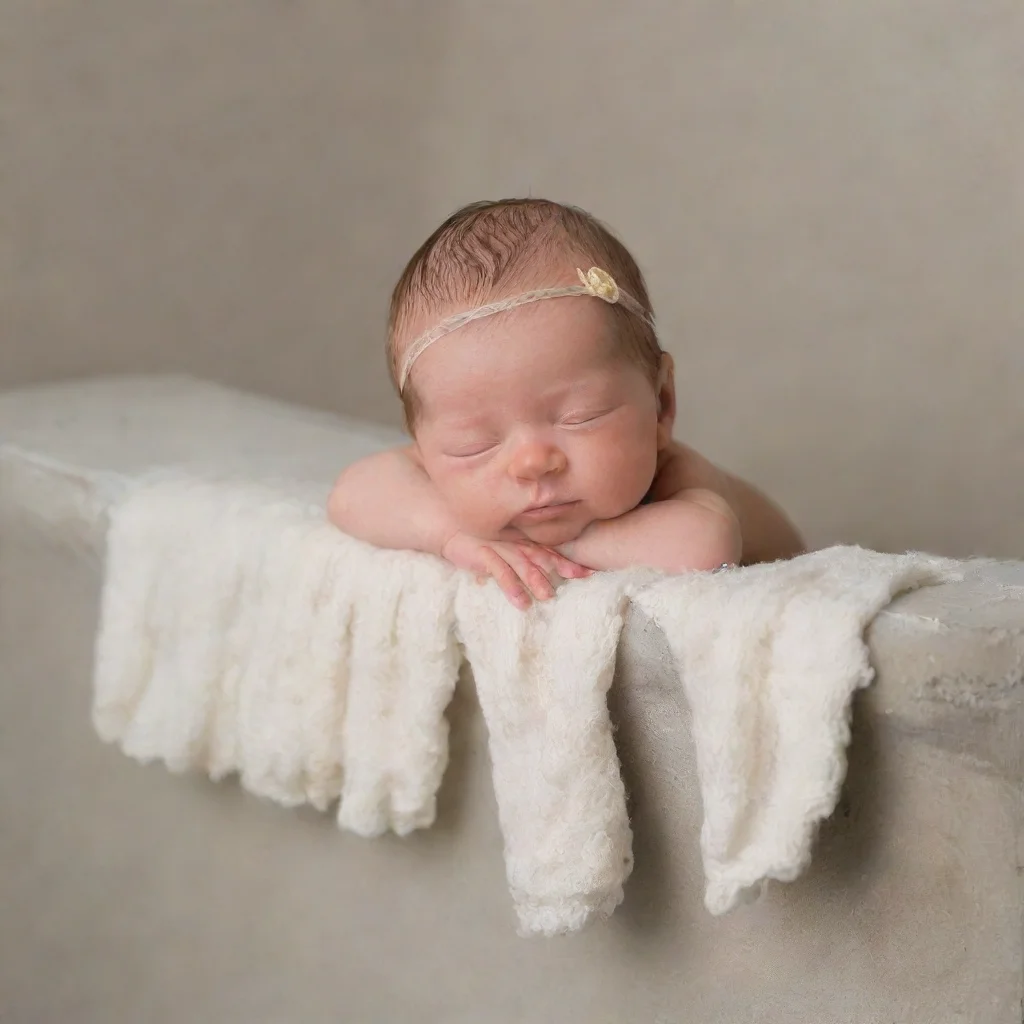amazing newborn baby on a ledge awesome portrait 2