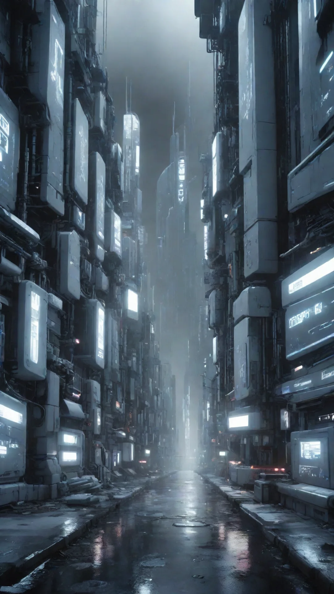 aiamazing night background white flow future3d cyberpunk style kevin jenkins awesome portrait 2 tall