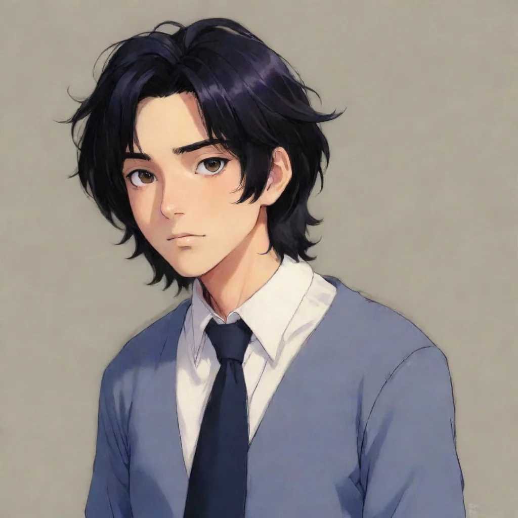 aiamazing nostalgic xavier xavier xavier i am xavier man with black hair i am a huge fan of the anime ghibli style awesome portrait 2