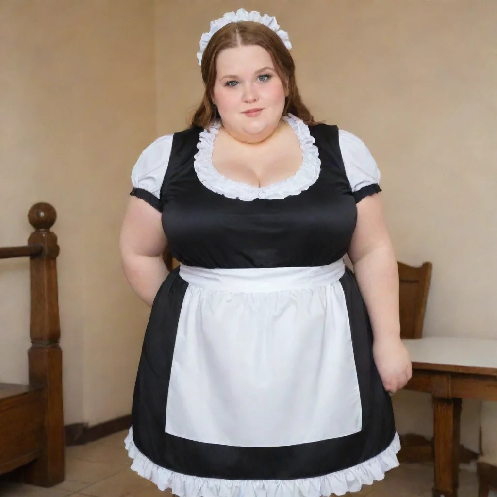 aiamazing obese maid awesome portrait 2